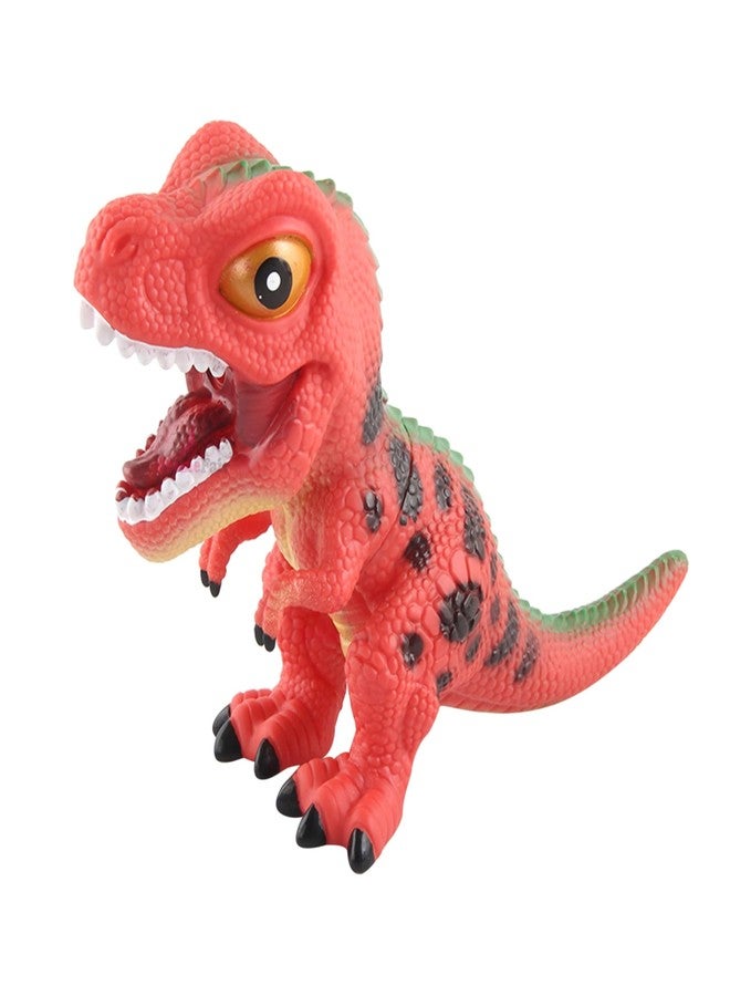 PRIMEFAIR Realistic Dinosaur Action Figures Toys, Gifts for Kid's Model Prehistorical World for Kids Boys Girls 3+ Ages (RED) - Image 1